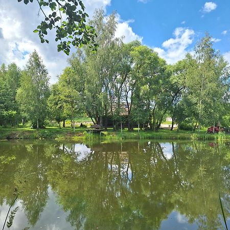 Akmeninis Bebras Villa Zemaiteliai Buitenkant foto