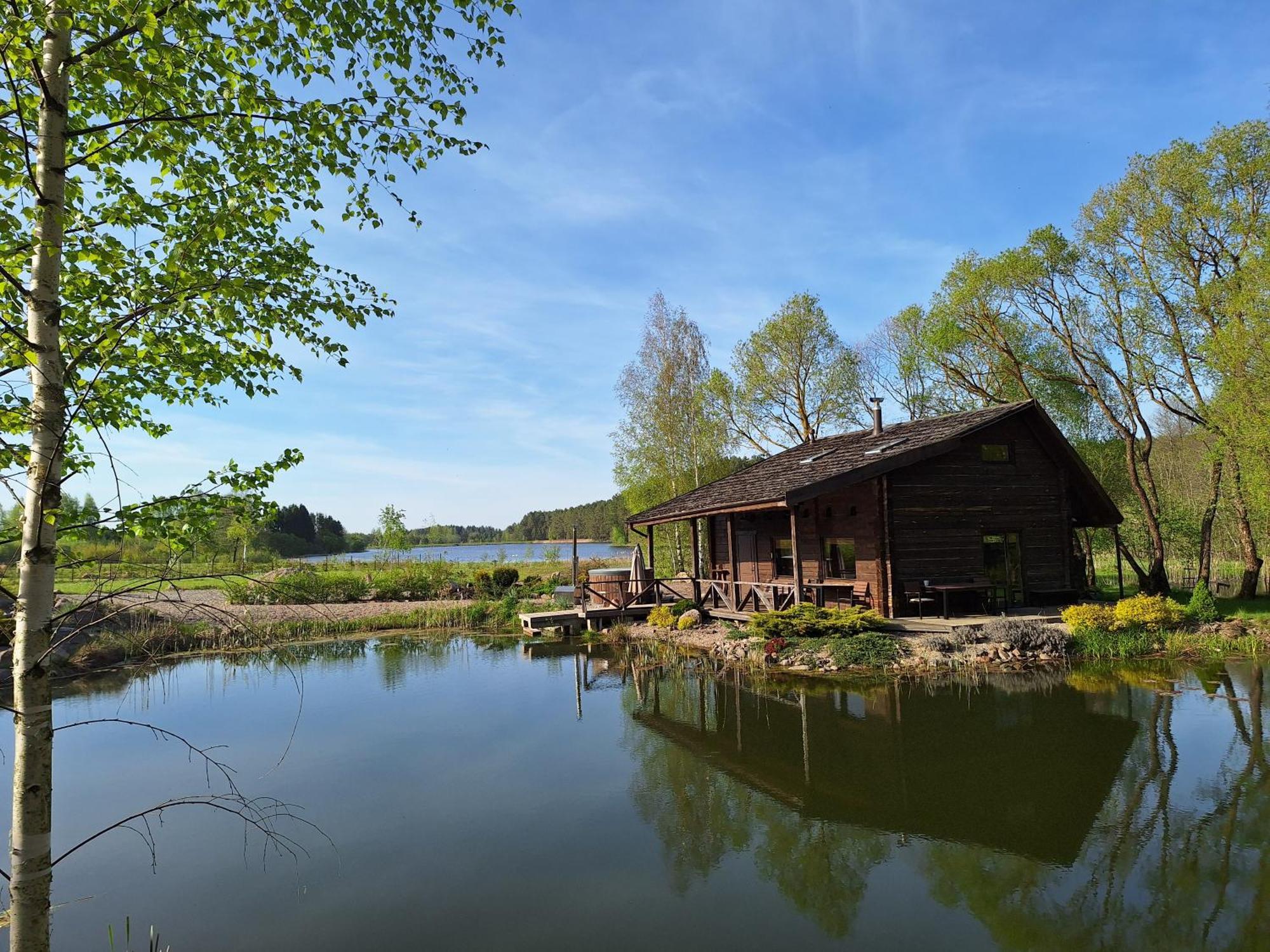 Akmeninis Bebras Villa Zemaiteliai Buitenkant foto
