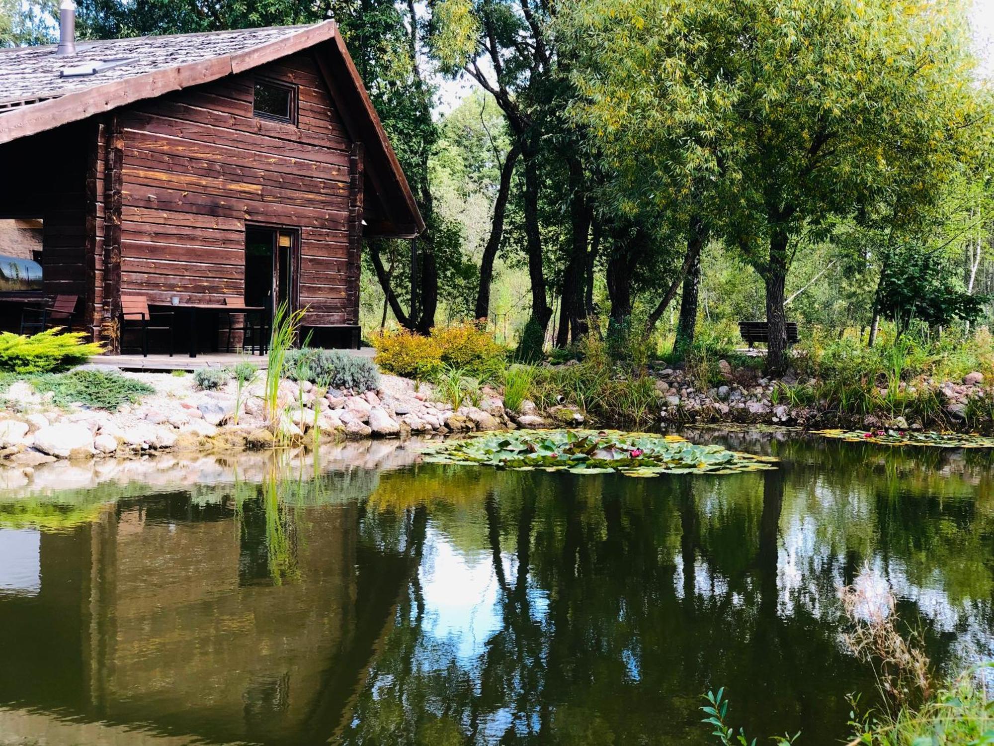 Akmeninis Bebras Villa Zemaiteliai Buitenkant foto